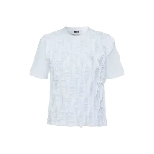 MSGM Белая Женская Рубашка