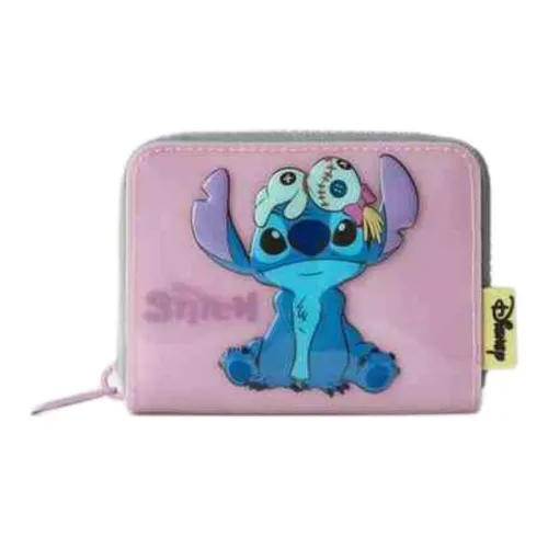 ZARA Disney Коллаборация Термопластичный полиуретан Кошелек Детский Розовый Синий