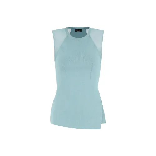 GIORGIO ARMANI FW24 Майка Женская Небесно-Синий