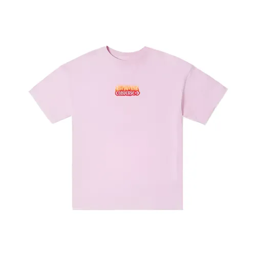 Конверс T-рубашка с рукавом женская розовая