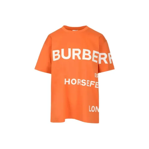 Burberry T-рубашка женская оранжевая