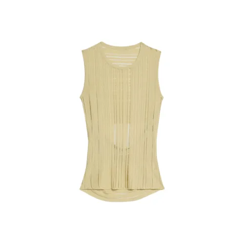 Helmut Lang SS24 Майка Женская Желтая