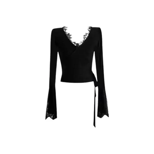 Frustration Garden T-Shirt Женская Черная