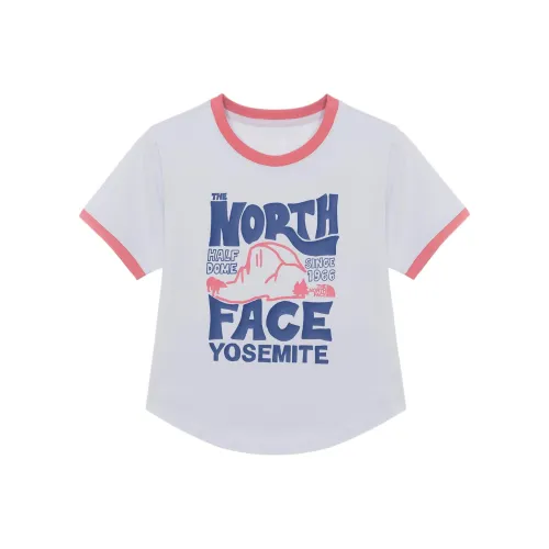 THE NORTH FACE T-Shirt Женская Светло-Синяя