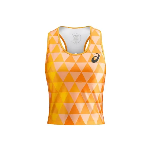 Asics Бег Майка Женская Апельсин