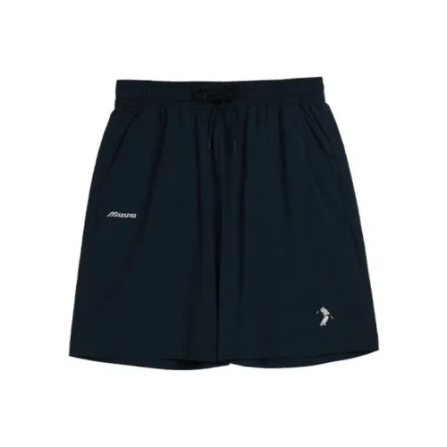 Mizuno Heritage Collection Темно-синие Унисекс Спортивные шорты