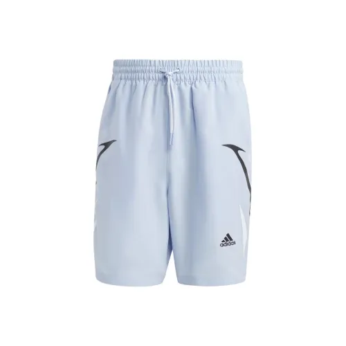 Adidas Светло-синие Мужские спортивные шорты