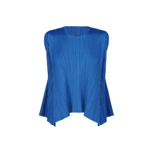 PLEATS PLEASE ISSEY MIYAKE FW24 Майка Женская Синяя
