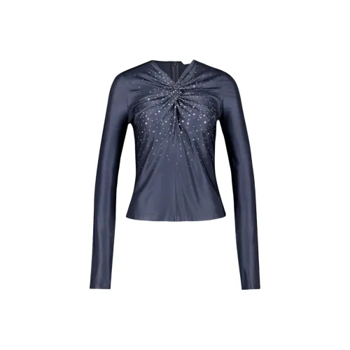 Paco Rabanne T-рубашка женская синяя