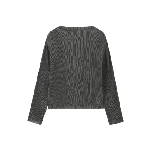 hacikis T-рубашка женская PINE LEAF серого цвета