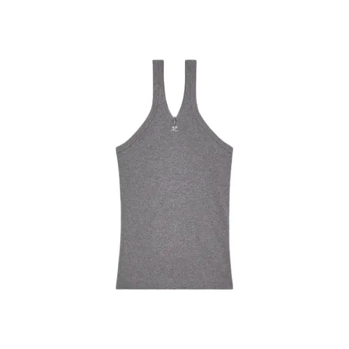 COURREGES Темный Вереск GREY/Темно-серый Женские Майки