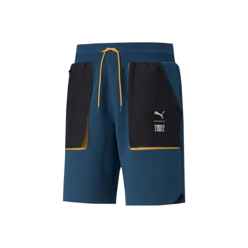 PUMA TMC Темно-синий Мужские спортивные шорты