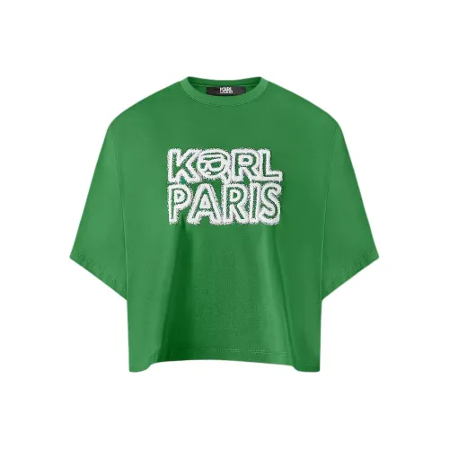 Karl Lagerfeld T-Shirt Женская Зеленая