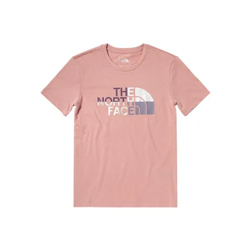 The North Face Комплект с короткими рукавами T-Shirt Женская Розовый