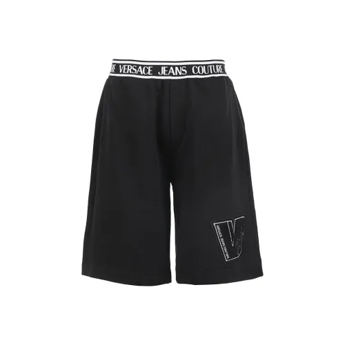 VERSACE JEANS COUTURE SS24 Повседневные шорты Мужские Черные