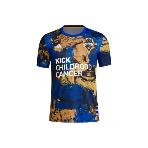 Adidas Seattle Sounders Marvel MLS KICK Детство Футбол Джерси Мужской