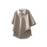 Серо-абрикосовый