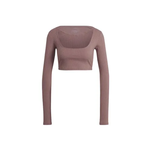 Adidas T-Shirt Женская Пыльно-Розовая