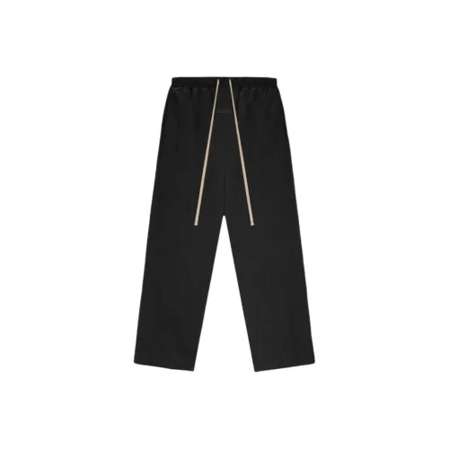 Fear of God Essentials Fall24 BACK TO SCHOOL Series Обсидиановый черный/Черный Унисекс Повседневные брюки