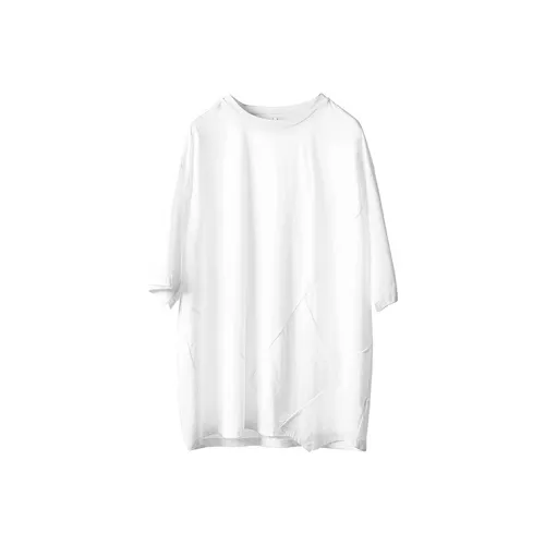 HUANXIANGZHE T-Shirt Унисекс Белый