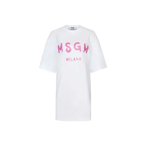 MSGM Белая Женская Рубашка