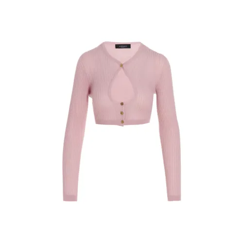 VERSACE Розовый Женские Короткие Топы