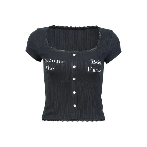 Guuka Hero T-Shirt Женская Черная