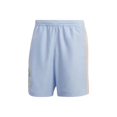 Adidas Originals Светло-розовый синий Мужские спортивные шорты