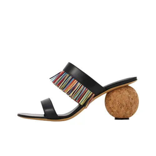 Ferragamo Слипоны 7,5 см Женские Черные