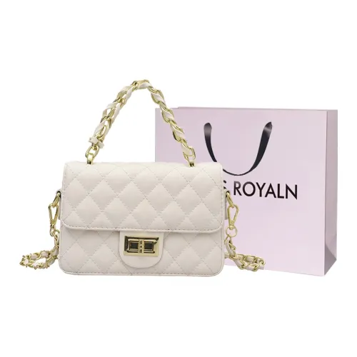 LOUIS ROYALN ПУ (полиуретан) Сумка через плечо Средняя Женская Белая Черная