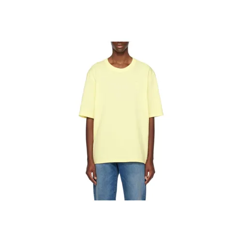 AMIPARIS Т-рубашка с оборванным рукавом унисекс кремово-желтый цвет