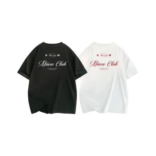 MIIOW Trend Party series Короткий рукав T-рубашки Женские упаковка из 2 штук