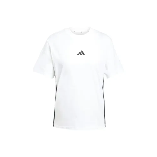Adidas ESSENTIALS3 Полосы T Рубашка Женская Белая