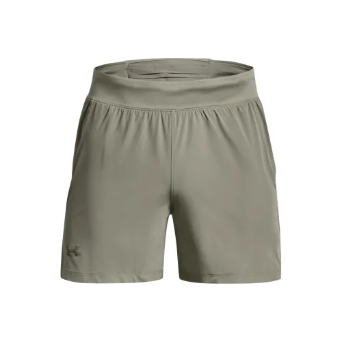 Under Armour Launch Bush Зеленые Мужские Спортивные Шорты