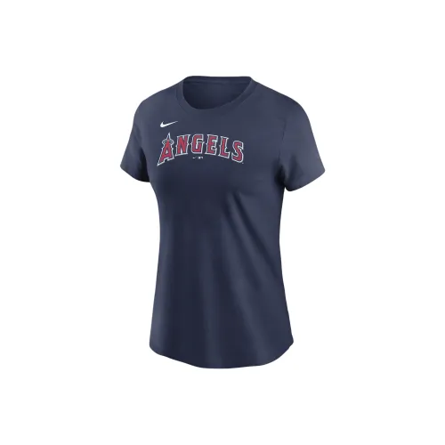 nike T-Shirt Женская Морской Синий