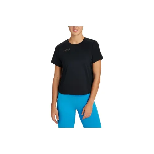 HOKA ONE ONE Черные Женские Футболки