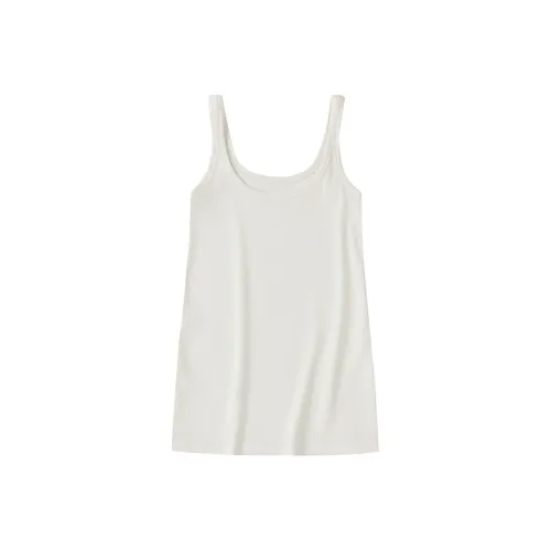CYCLE DOCUMENT Топ на бретелях Женский Элегантный Белый