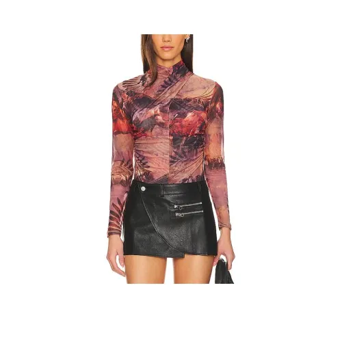 ALLSAINTS Красные Женские Футболки