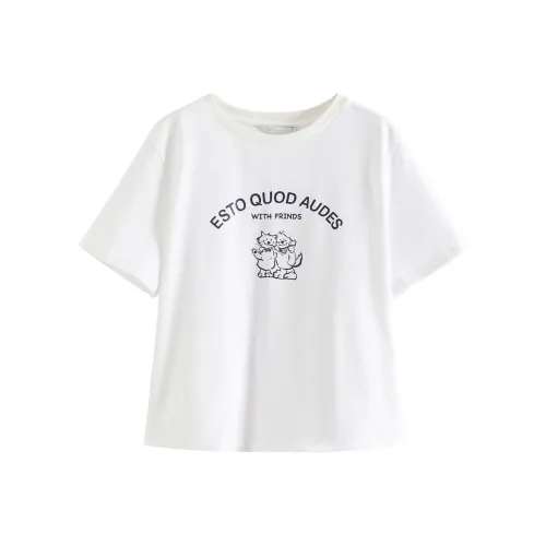 FANSILANEN T-рубашка Женская Белая