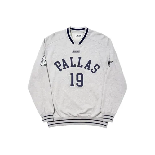 PALACE Gray Men's Sweatshirts PALACE Серый Мужские Толстовки