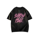 [260 г 100% плотный хлопок] Черный