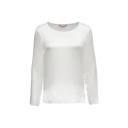 MaxMara Т-рубашка с рукавом-кафтан женская белая