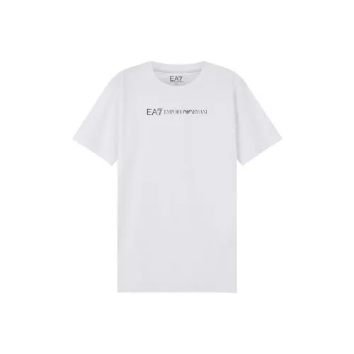 EMPORIO ARMANI EA7 Белые Женские Футболки