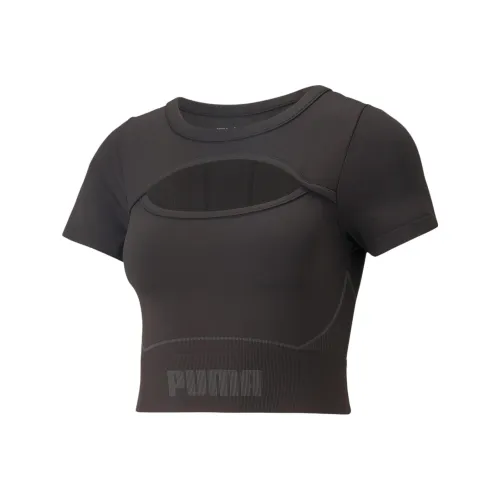 PUMA Training Formknit Seamless Baby Femme T-Shirt Women's Black