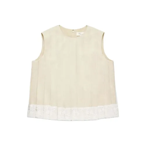 CLOT x Reverie by Caroline Hú Майка Женская Кремовая