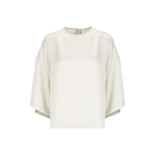 RICK OWENS Экрю Женские Рубашки T