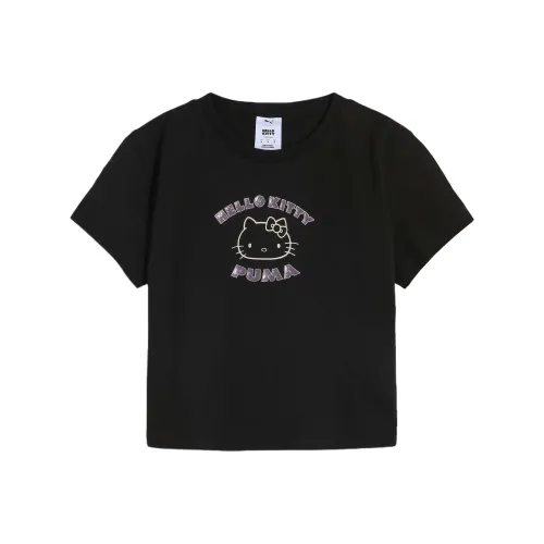 PUMA Graphic Черные Женские Футболки