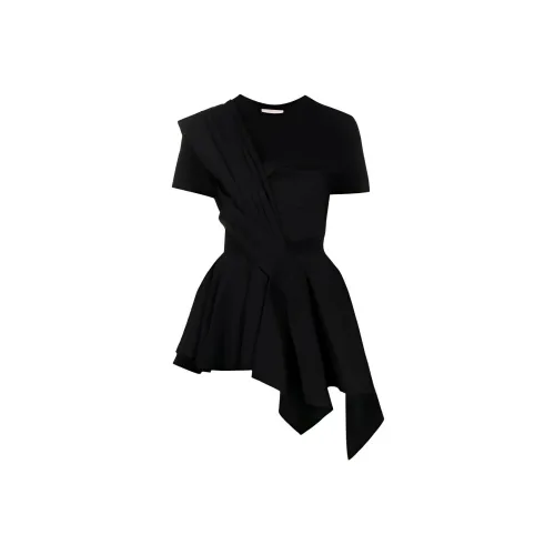 Alexander McQueen T-рубашка женская черная