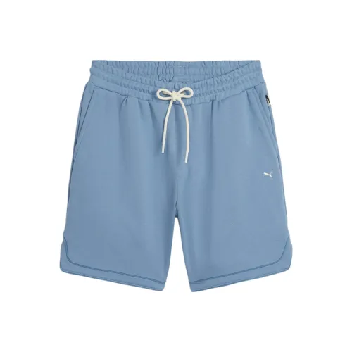 PUMA Повседневные шорты Мужские Zen Синий