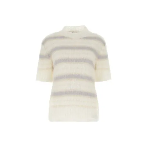 MARNI Бежевый Женские Короткие Топы